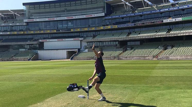 Warwickshire's Chris Woakes has returned to training.