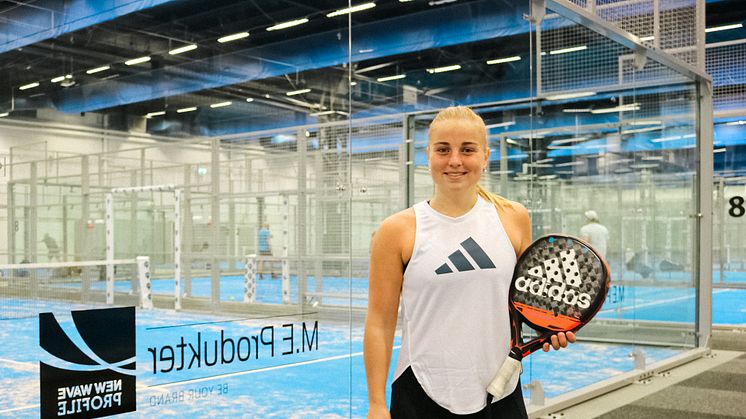 Padelspelaren Sandra Örtevall är ny ambassadör för AjaBajaCancer