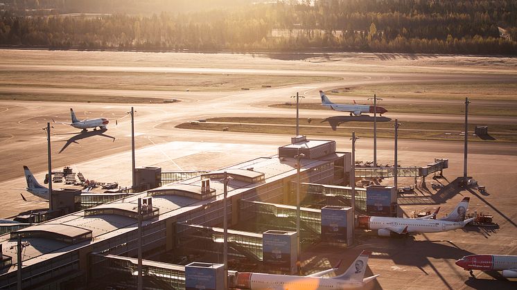 Økt etterspørsel etter flyreiser første halvår. Foto: Norwegian.