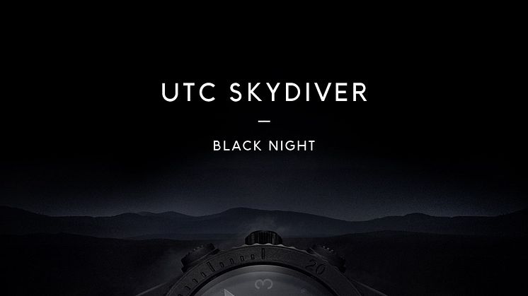 UTC Skydiver, Black Night Image