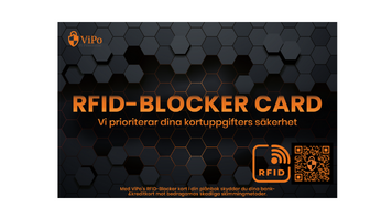 RFID-kort är som ett skyddskort som du har i plånboken