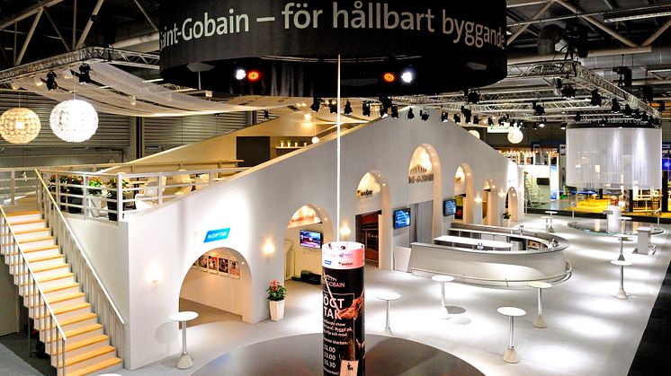 Succé för Saint-Gobain och hållbart byggande på NordBygg