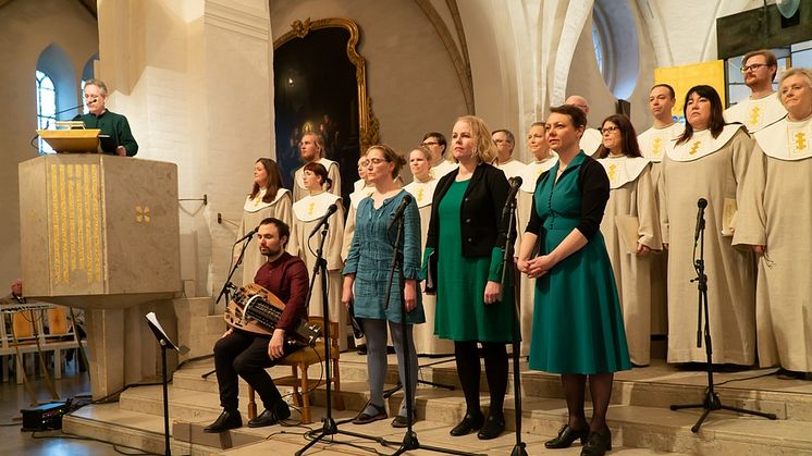 Bild från Växjö domkyrka tidigare i år.