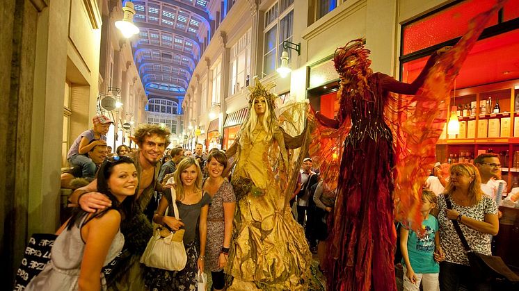 6. Leipziger Passagenfest lädt zu Kunst, Kultur und Mitternachtsshopping