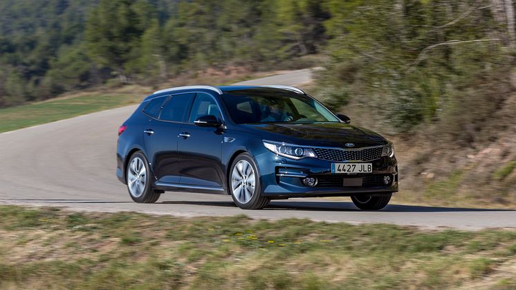 Världspremiär för nya Kia Optima Sportswagon I Geneve 