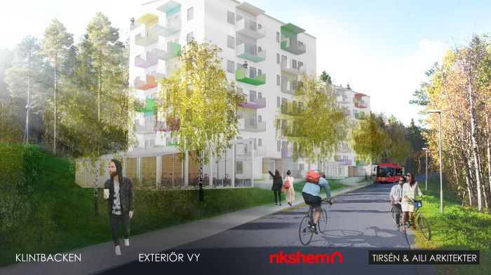 Lindbäcks AB bygger 110 lägenheter åt Rikshem i Luleå