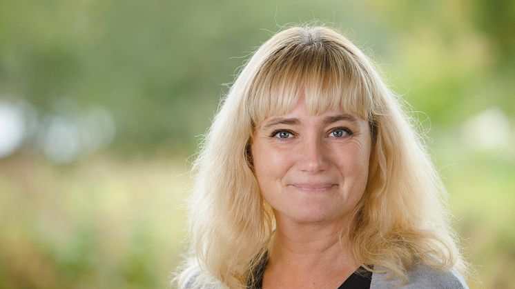 Malin Ekesryd Nordström vid Pedagogiska institutionen vid Umeå universitet forskar om hur skolan hanterar barn med särskild begåvning. Foto: Mattias Pettersson