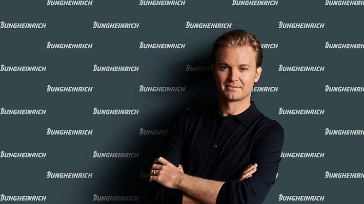 Nico Rosberg blir Jungheinrich sin nye merkevareambassadør