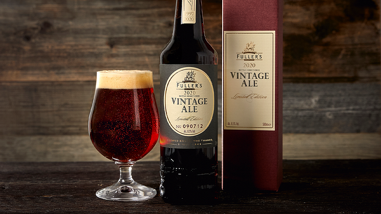 Nu släpps 24:e upplagan av Fuller’s klassiker Vintage Ale