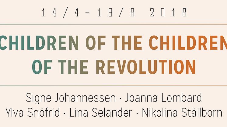 Vernissagefest för utställningen "Children of the Children of the Revolution"