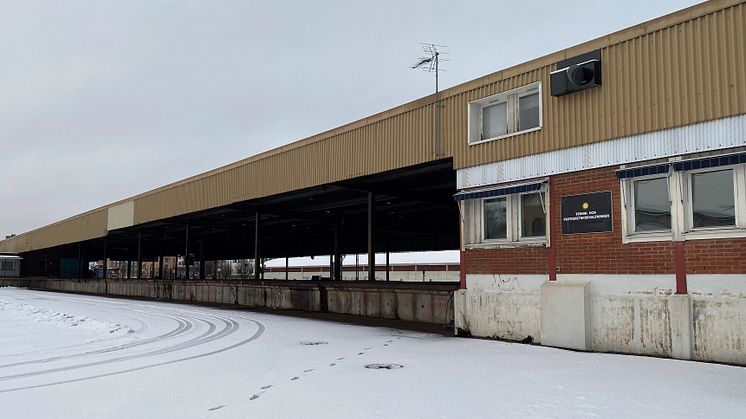 Godsmagasinet mellan Trädgårdsgatan och järnvägen ska rivas.