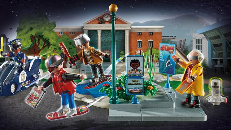 Die Zeitreise geht weiter: Zurück in die Zukunft mit neuen PLAYMOBIL-Sets