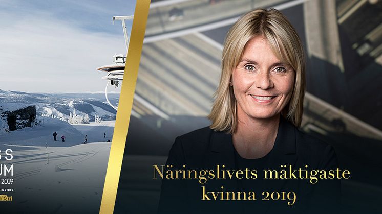 Näringslivets mäktigaste kvinna 2019 kommer till Åre Business Forum