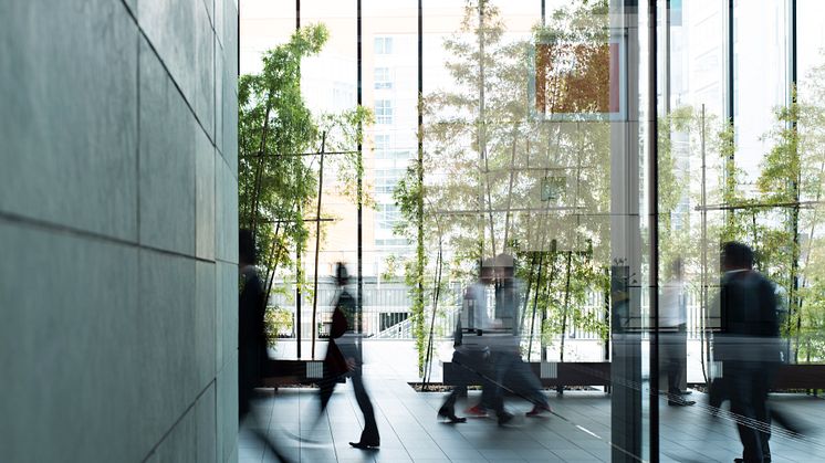 I Svanemerkets reviderte krav til nybygg som nå sendes på høring, åpnes det for at også kontorbygg kan sertifiseres med det offisielle miljømerket i Norden. Illustrasjonsbilde: Getty Images