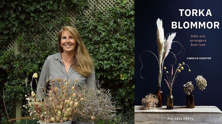 Nu kommer den brittiska blomsterstylisten Carolyn Dunsters bok på svenska. 