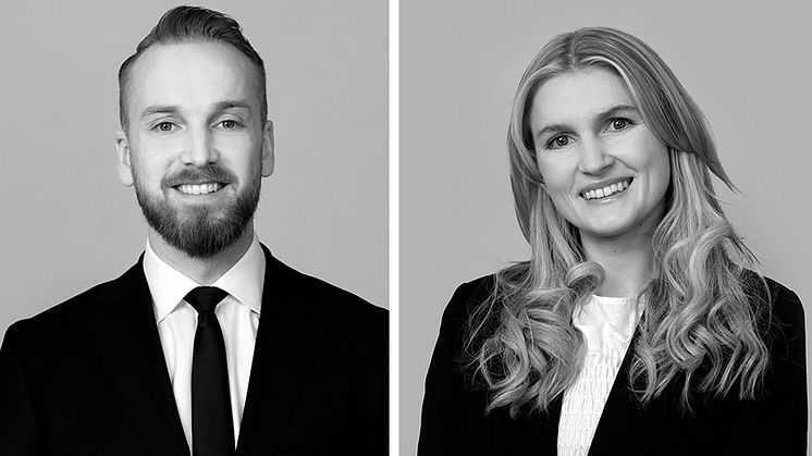 Max Nilsson och Felicia Johansson ansluter till Våningen & Villan i Malmö