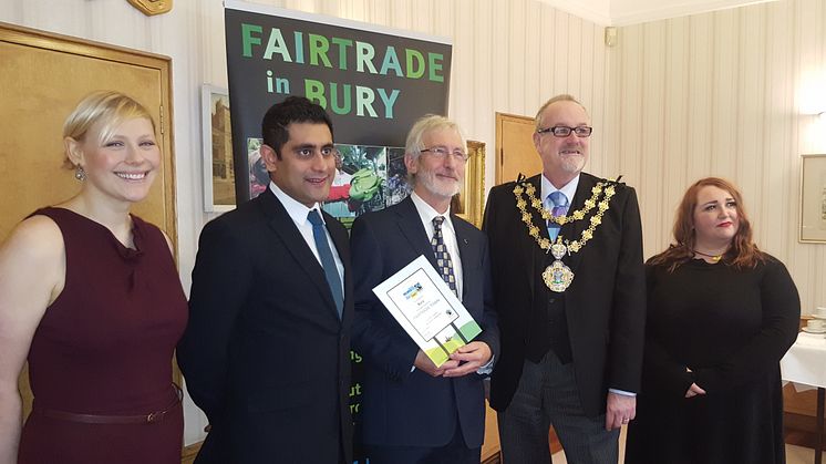 Bury renews its Fairtrade status