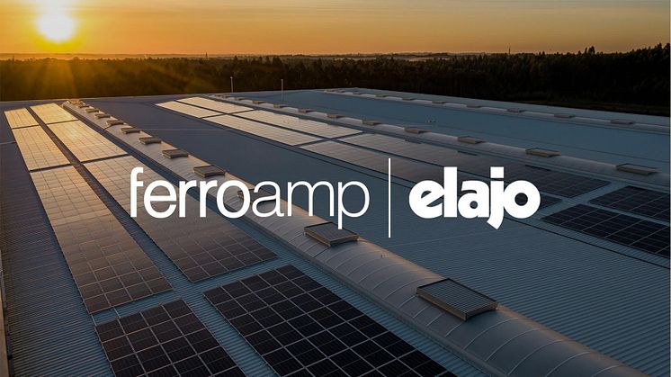 Ferroamp signs cooperation agreement with Elajo