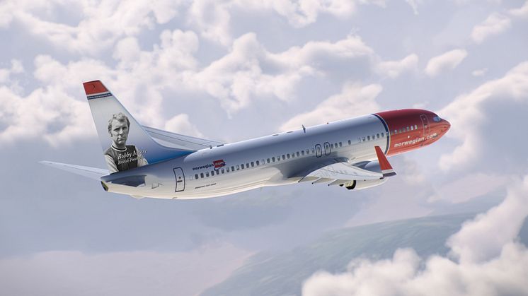 Bobby Moore announced as Norwegian’s latest British tail fin hero