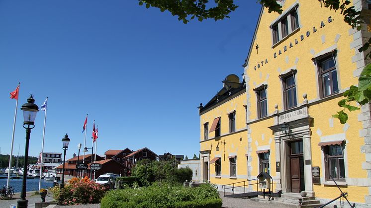Göta kanalbolags huvudkontor i Motala