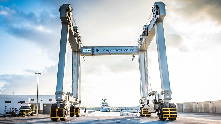 Hi-res image - Karpaz Gate Marina - The Technical Centre and Dry Dock at Karpaz Gate Marina in North Cyprus