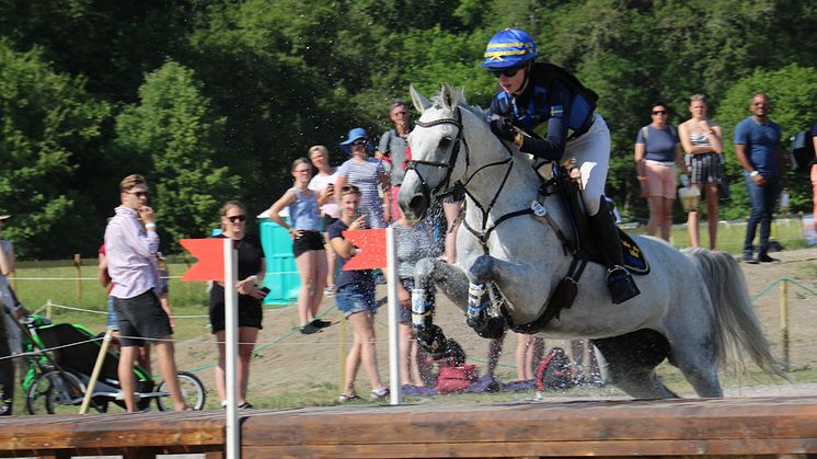 Vendela Eriksdotter Rubin, en av Hermanstorps K&RK:s framgångsrika ryttare. Foto: Svenska Ridsportförbundet