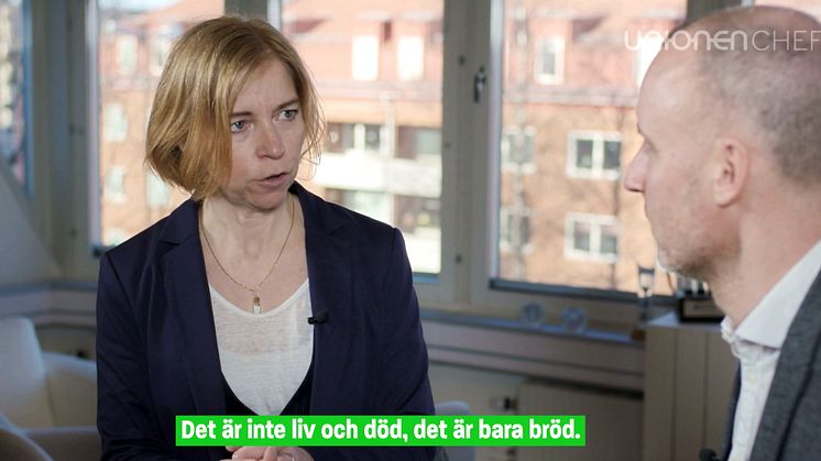 Karin Bodin: Det är inte liv och död, det är bara bröd