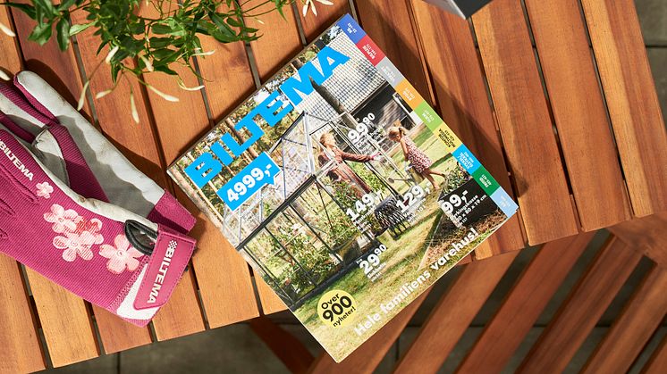 I dag kommer Biltema med ny vår – og sommerkatalog