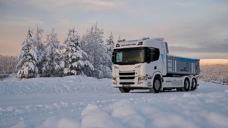 Elektrisk på Scania Winter '23