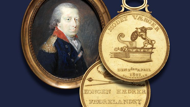 Sagnomspunden hædersmedalje er i dag et klenodie fra den danske søfartshistorie og kommer under hammeren hos Bruun Rasmussen den 26. april i Bredgade.