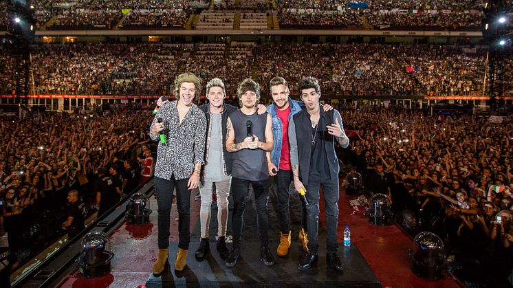 One Directions nya konsertfilm "Where We Are" exklusivt på bio i höst