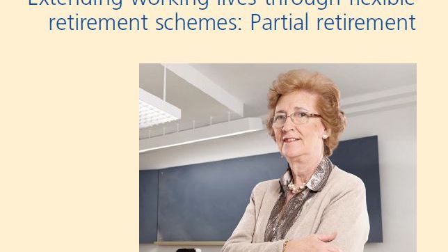 Partial retirement schemes can help secure pensions