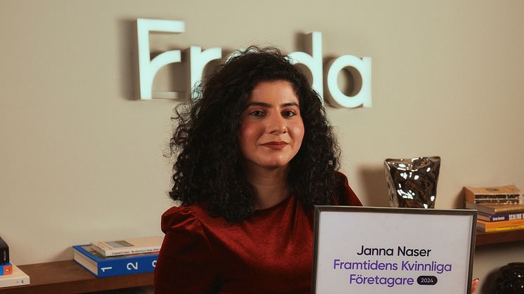 Alga Insulation grundaren Janna Naser är Framtidens kvinnliga företagare