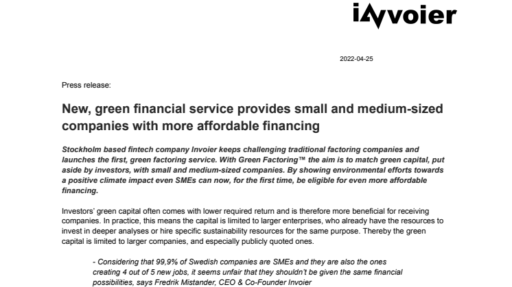 Invoier launches first green factoring service_220425.pdf
