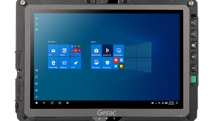 Stets zuverlässig im harten Einsatz: das neue Getac UX10 sorgt für schnelle, sichere Prozesse  Bild: Getac