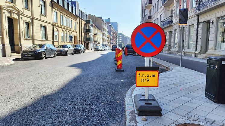 Begränsad framkomlighet på Drottninggatan från och med 11 september.