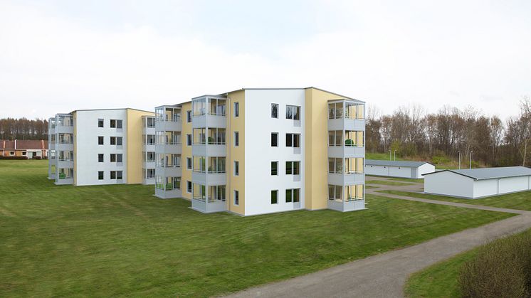 ABK bygger 48 nya bostäder på Österäng