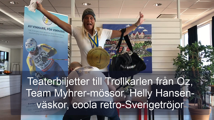 Leta upp oss i vimlet på mässan, det är först till kvarn på våra exklusiva giveaways!