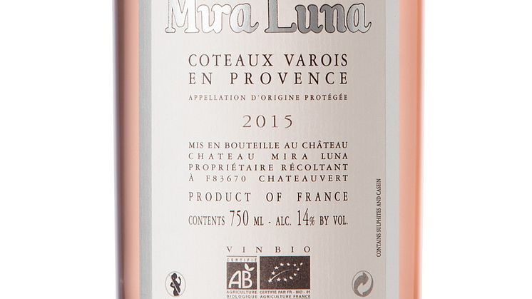 Exklusiv rosélansering – första gången i Sverige! Château Mira Luna Rosé.