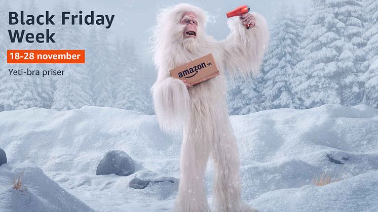 Amazons Black Friday Week inleds idag med tusentals erbjudanden på populära produkter