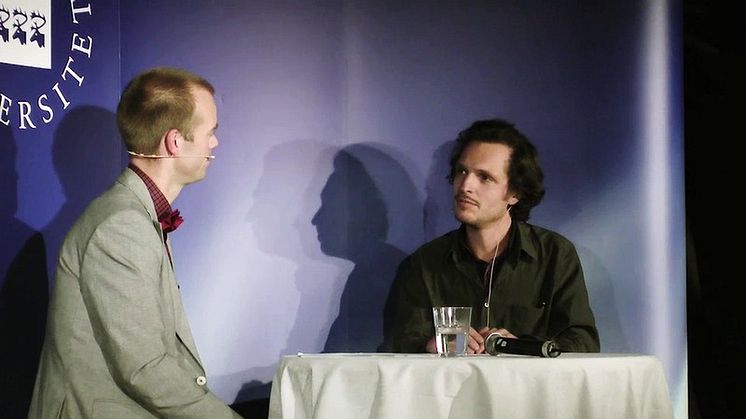 Mattias Lundberg intervjuar Poul Perris på Psykologisk Salong 6 dec 2012. #svt #psykologi #umu #umeå