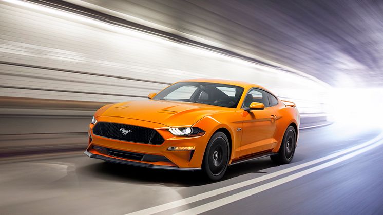 Snart kommer verdens mest solgte sportsbil og Fords mest avanserte Mustang noensinne. Gled deg – den er nemlig bedre på alt