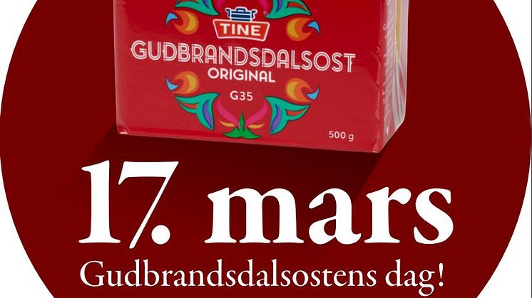 Gratulerer med Gudbrandsdalsostens Dag – 17. mars!