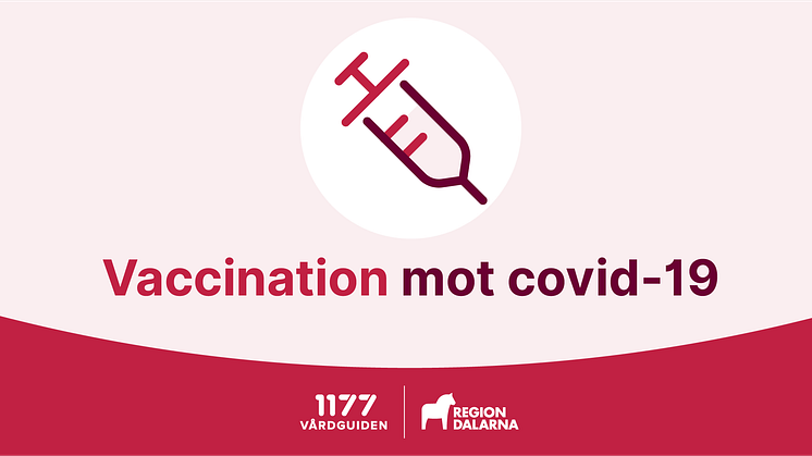Vaccinationsläget i Region Dalarna: 22 april 2021