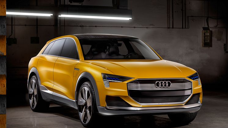 Audi h-tron quattro concept - statisk front