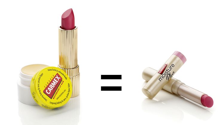 Carmex introduserer Carmex Moisture Plus