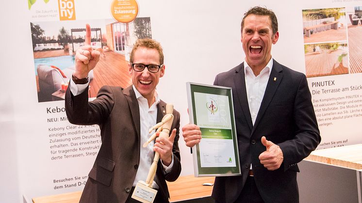 Innovatives Produkt: Woody Award für Kebony 