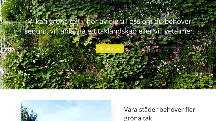 Vi lanserar nya urbangreen.se 