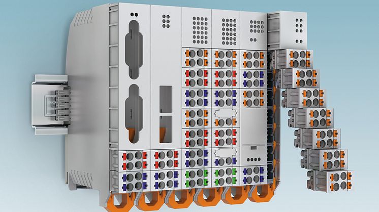 New compact housing system with modular front connection