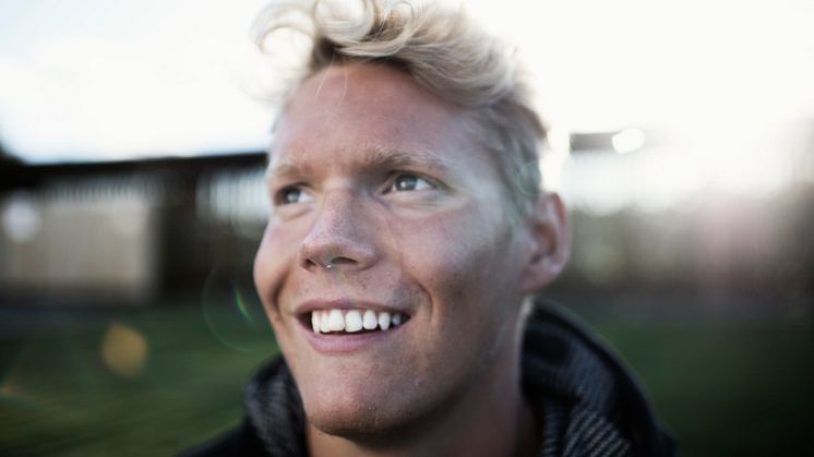 Svenska simstjärnan Adam Paulsson älskar att utmana gränserna (Bild Magnus Peterson)